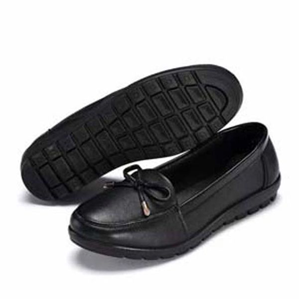 

genuine leather sandals designer shoes casual shoes summer fashion flat shoes wide mouth 38-45 z266, Black