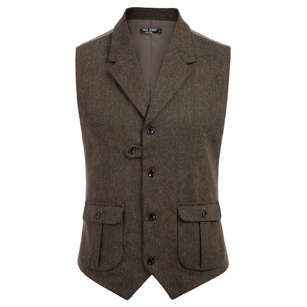 

men's vest coat casual stylish notch lapel handkerchief hem vest coat with pockets summer autumn formal evening short coats, Black;white