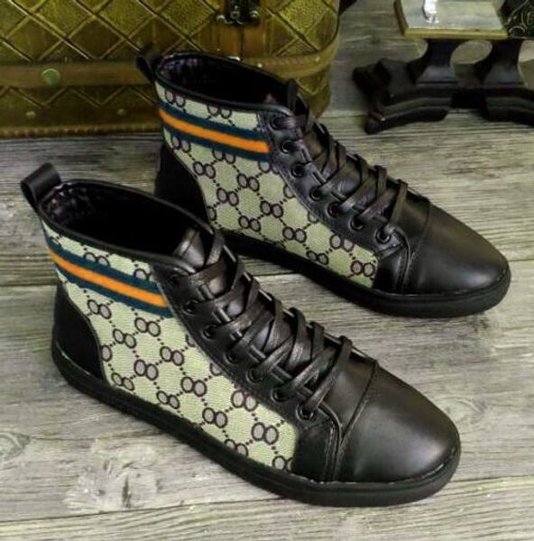 

Cheap sales, brand appearance canvas men's casual shoe new fashion casual flat shoes dress shoes high collar casual shoes men's boots