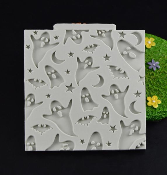 

halloween ghost shape cake mold fondant mold, for jelly,candy, chocolate soap mold, decorating bakeware