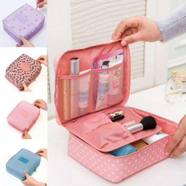 

multifunction makeup case women travel cosmetic bag pouch toiletry organizer bag