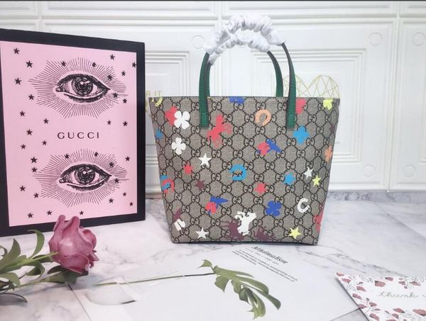 

2017 fashion brands in men and women classic handbag fashion large and medium-sized gy handbag