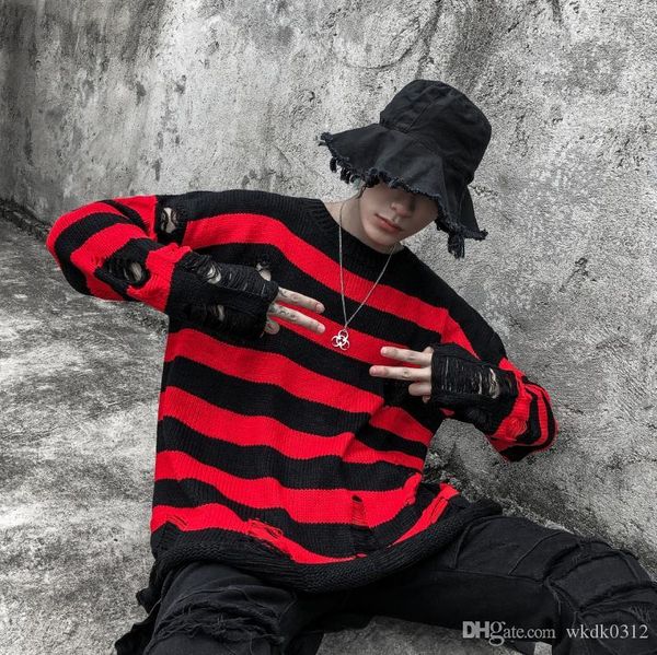 

tide men designer cardigan brand printing couple clothing loose street hip hop white fashion cotton mens hoodies hole snake 693, Black