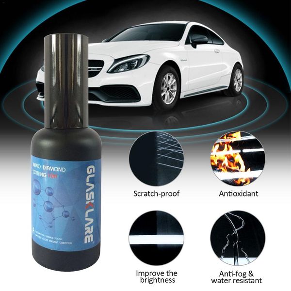 

50ml/30ml car ceramic spray coating super hydrophobic 10h car polish glass liquid glass crystal coating