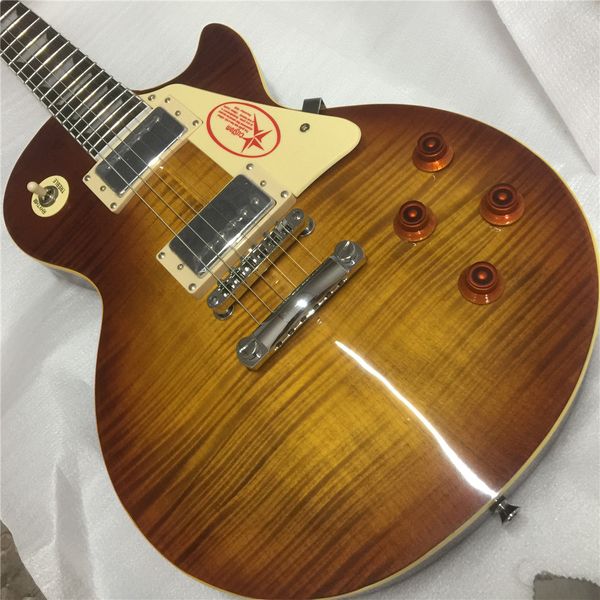 

delivery upgrade custom store 1959 r9 tiger flame lp electric guitar standard lp 59 electric guitar wholesale guitars guitarra