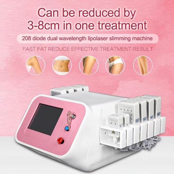 

diode lipo laser 12 fat burning anti-cellulite body sculpting 12 pads weight loss beauty slimming machine