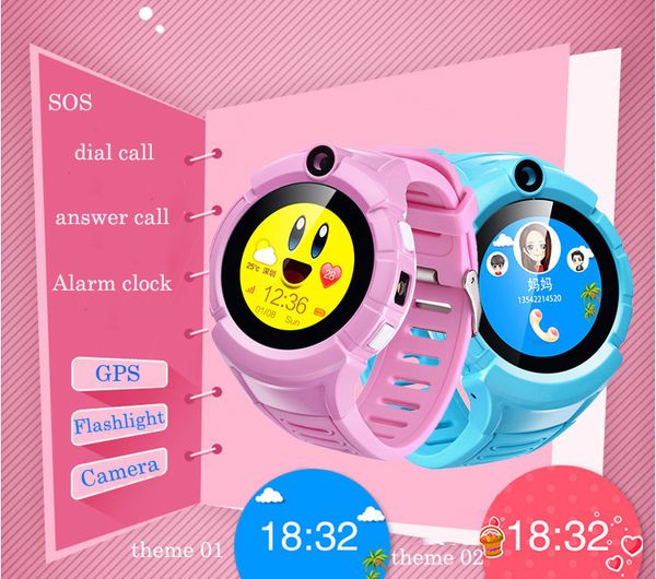 

q360 kids gps smart watch phone with camera vm50 location child touch smartwatch for children sos anti-lost tracker baby pk q90, Slivery;brown