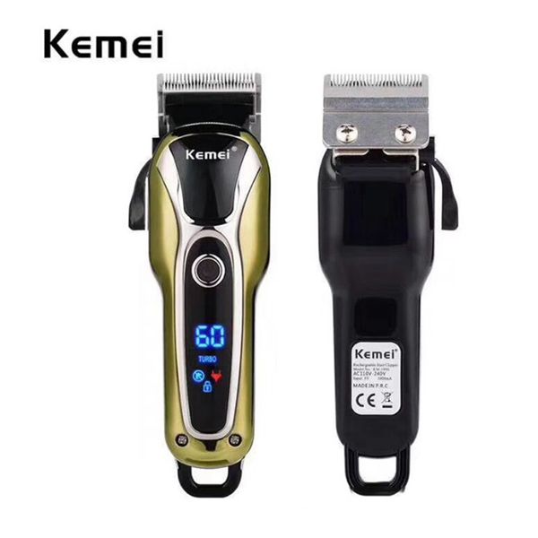 

km-1990 professional hair clipper rechargeable trimmer for men electric cutter hair cutting machine barbermaskine beard trimmer sweet07 jhpd