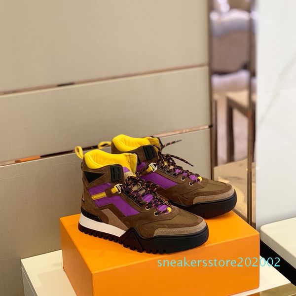 

новое поступление дизайнер замши лоскутная платформа высокого верха спортивные туфли на высоком каблуке мода осень и зима спортивные повседн, Black