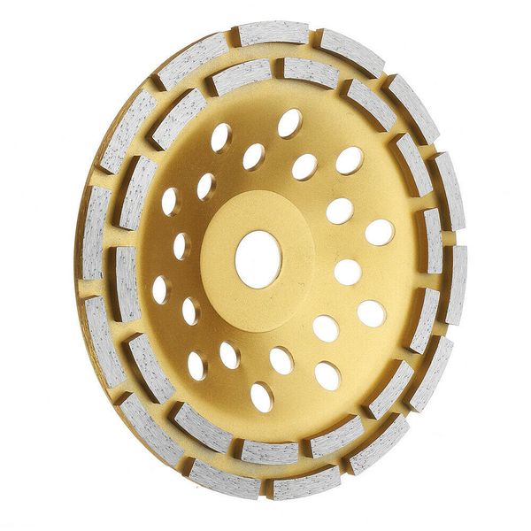 

segment grinding wheel tool double row diamond round sanding disc concrete gold