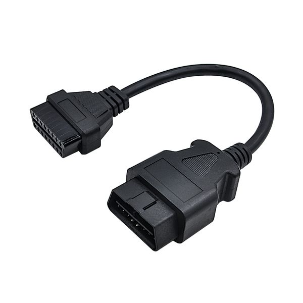 

16 pin male to 16 pin female obd2/obdii extension cable obd2 connector 16pin male to 16pin female obd diagnostic tool elm327