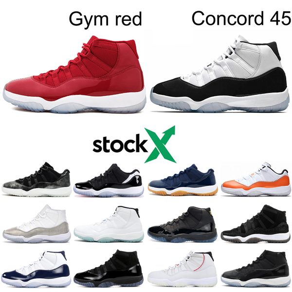 

2019 bred man 11s basketball shoes classic concord 23 45 cap and gown midnight navy space jam bred women mens trainers 5.5-13