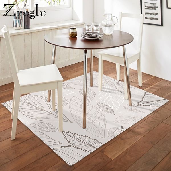 

zeegle home decor carpet non slip living room foot mat floor rug washable hallway polyester rug absorbent coffee table carpet