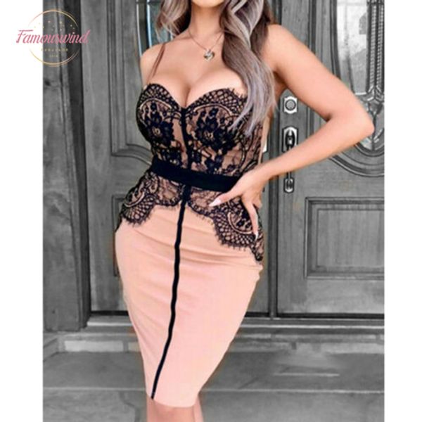 

summer strap dresses 2020 new women summer sleeveless cap sleeve v neck skinny lace patchwork short strap dress, Black;gray