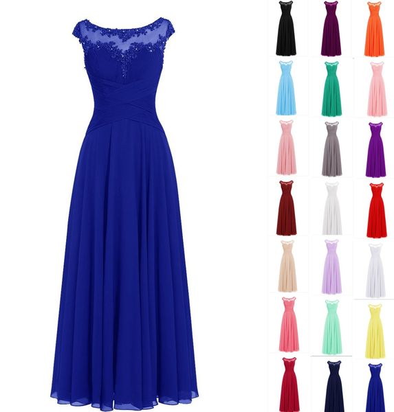 

2019 real p scoop chiffon prom dresses with beaded lace up long plus size evening party gowns formal party gown qc1427, Black