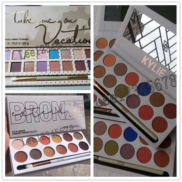 

Kylie the royal peach palette and take me on vacation eye hadow palette pre ed powder eye hadow hipping