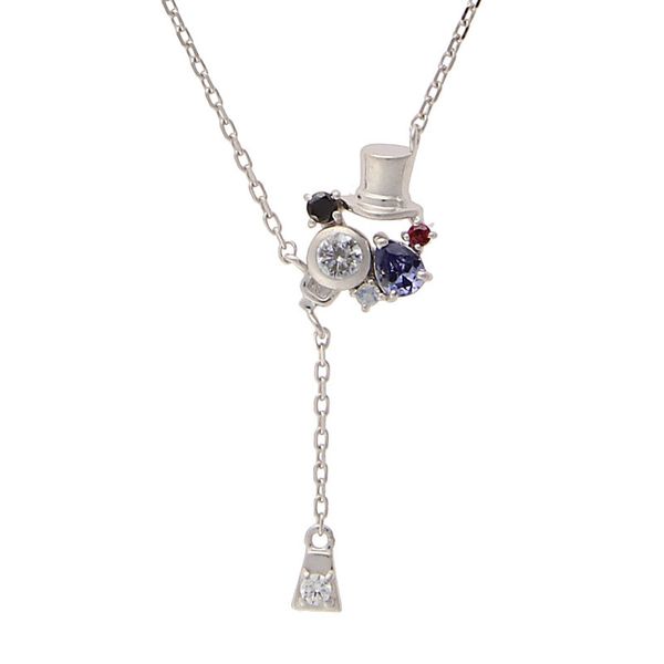 

sa tha co famous japanese light luxury jewelry detective necklace conan strange thief kid 925 sterling silver necklace earrings