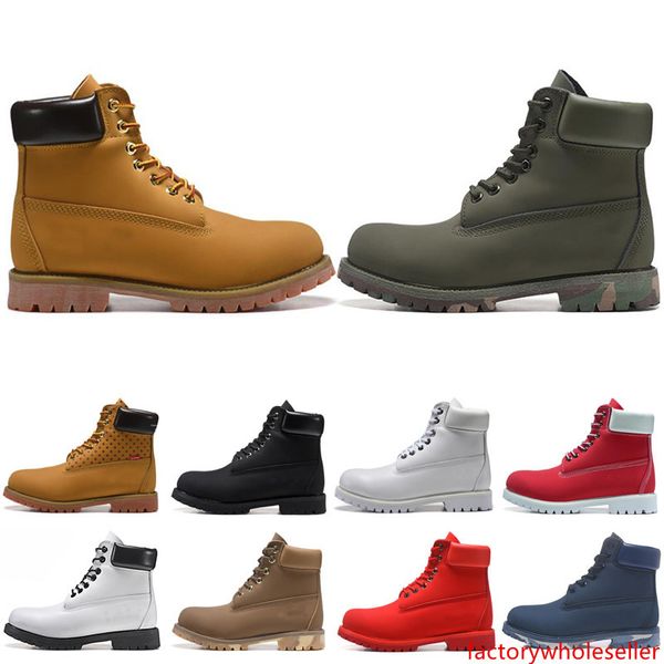 

luxury designer women boots men triple white black multicolor military camo winter boots fashion mens womens snow boots 36-45