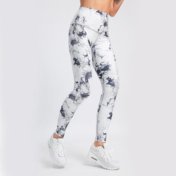 

workout leggings fitness sport women leggings print tight sport yoga pant high waist, Black;blue