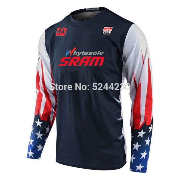 

2020 длинного рукав джерси джерси spexcel мотокросса эндуро спуска дк й мото