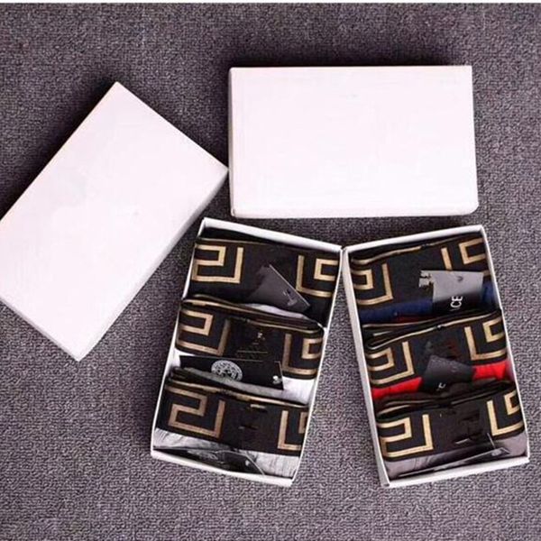 

Luxury men underwear boxer letter oft cotton underpant port ca ual underwear for men boy underpant 6 color 4 ize