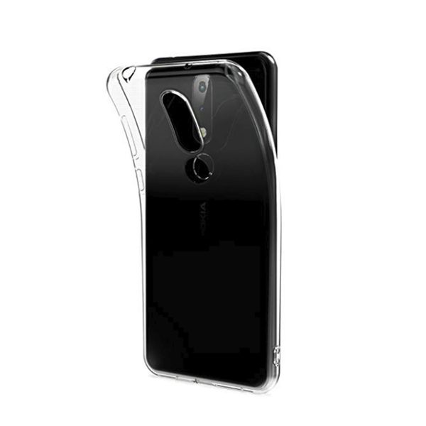

soft flexible tpu silicone protective coverfor nokia 6.1 plus (2018) / x6