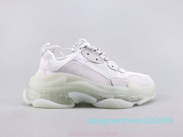 

womens mens triple-s designer shoes platform sneakers track 3.0 casual dad shoe for men/women quality red bottom triple s casual shoe d06, Black