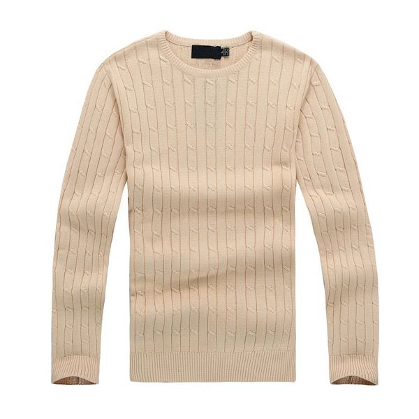 

L905 Hot Sale Autumn New Classic Casual Crew Neck Sweater Male Pullover Pure Color Mens Designer Sweaters Knitwear Long Sleeve