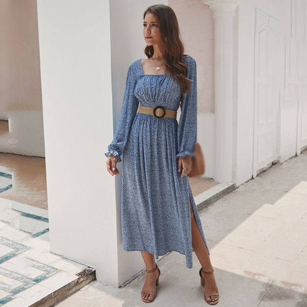 

new lolita style women dress fashion casual elegant dresses square neck fashion party vintage dress empire, Black;gray