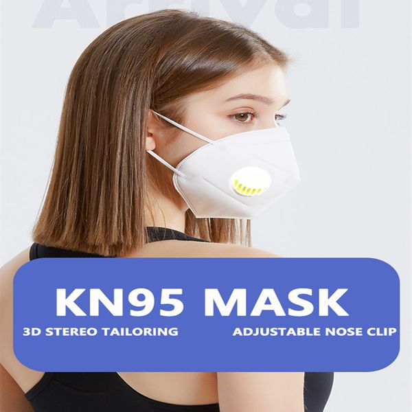 

FDA CE складной N95 маски FFP2 Маска Антипылевой респиратор лицо KN95 Маска с Самовсасывающим фильтром по DHL Бесплатная доставка в течение 24 часов!