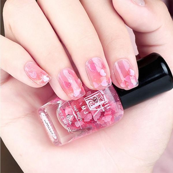 

8ml 1pc new soak off nail polish water-based sequins nail gel children pregnant women oil