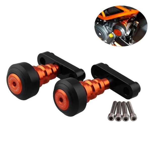 

for motorcycle accessories cnc body aluminum alloy modified anti-drop ball shatter-resistant rubber bumper protection rod