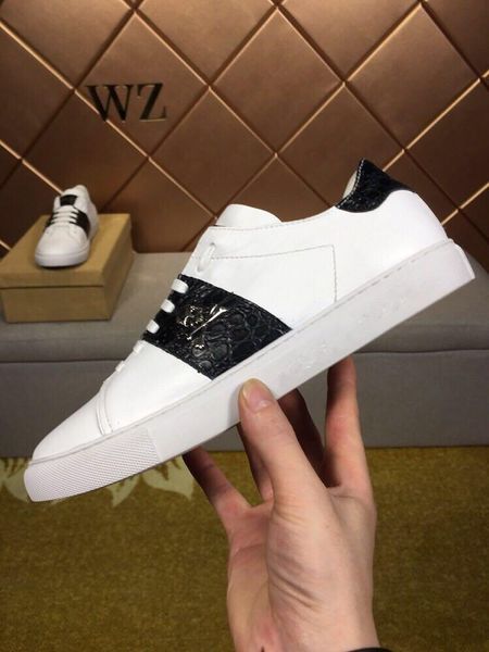 

men's fashion designer kanye west fashion men's casual flat-soled shoes, Black