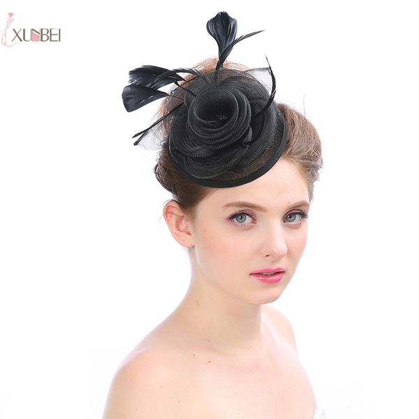 

bride wedding hat bridal headwear headpiece lace flower face birdcage veil women fascinator wedding accessories