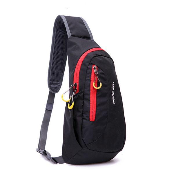 

shoulder bag messenger outdoor waterproof tourism fitness sports bags large capacity chest pack climb backpack
