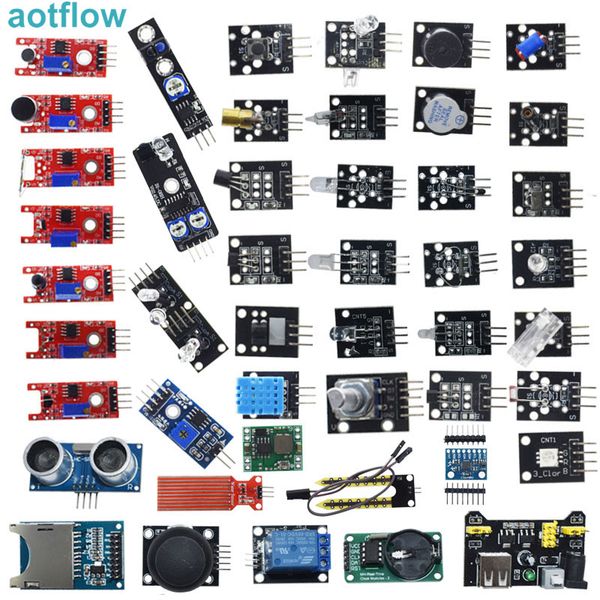 

for arduino 45 in 1 sensors modules starter kit better than 37in1 sensor kit 37 in 1 sensor kit uno r3 mega2560 arduino nano arduino uno