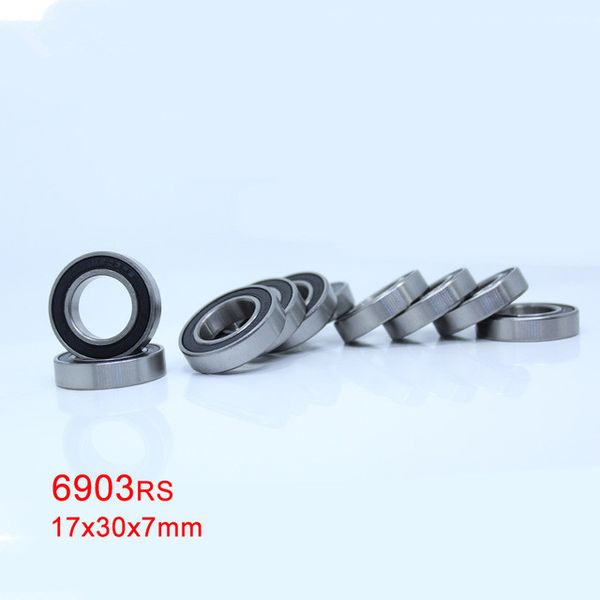 

6903rs bearing 6903 6903rs 17*30*7 mm chrome steel deep groove bearing rubber sealed thin wall bearing