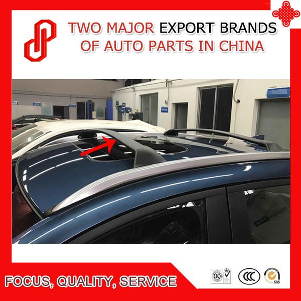 

1 pair black color aluminium alloy car roof cross bar for mazda cx-3 cx3 2017 2018