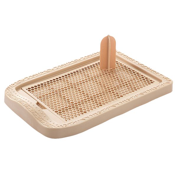 

pet trainer toilet training pee grid pad dog urinal potty with pillar