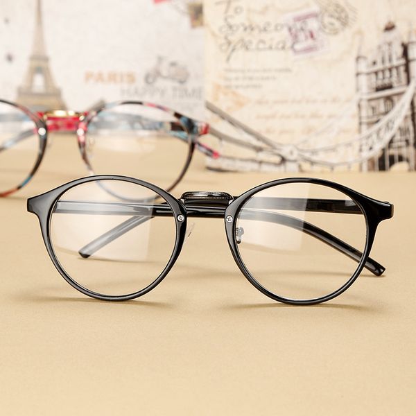 

fashion goggle eyeglasses eye glasses frames for men women nerd clear lens reading glasses optical eyewear frame ty818, Silver