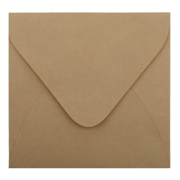 

new-50pcs kraft paper envelopes for wedding announcement 16x11cm