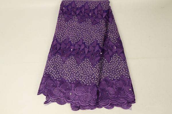 

african purple laces fabrics embroidered nigerian 3d french cord lace fabric beaded high-quality african french net lace fabric, Black;white