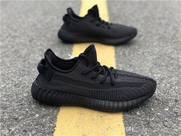 

2019 new release originals 2019yoozy v2 black kanye west men women running shoes authentic sports sneakers with box fu9161