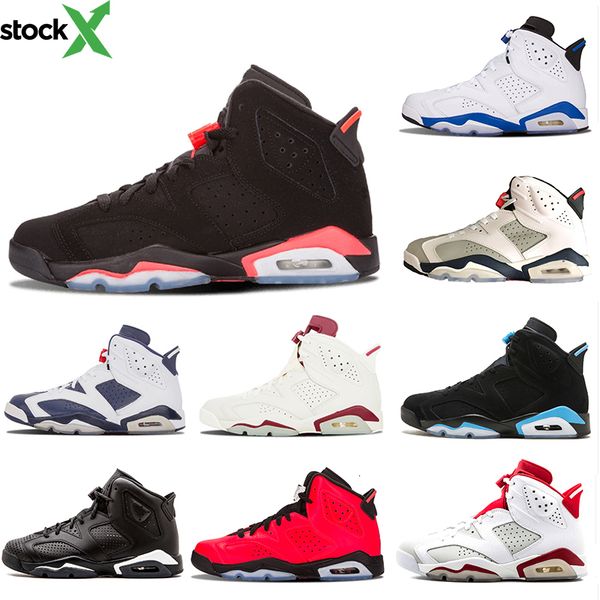 

с box новейшие 6 баскетбольных кроссовок попытка кое-как починить классические 6s mens пшеницы unc белые инфракрасные мужчин trainer ports к, Black