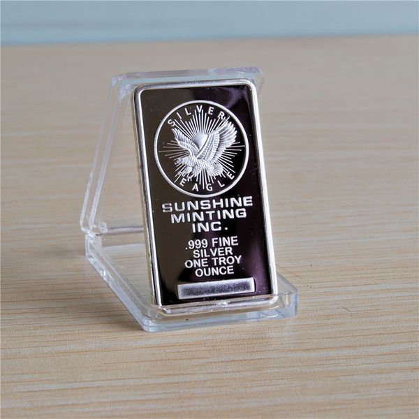 

1 унция саншайн чеканка silver bar / 1oz 999find посеребренный