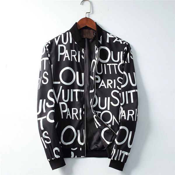 

men designerd luxurious jackets new cuasal branded jacket with animal printed windbreaker zipper hoodies for men sportwear clothing, Black;brown