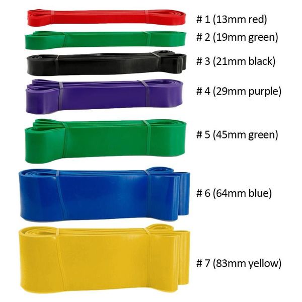

resistance bands 83mm yoga indoor outdoor fitness equipment pilates sport training workout elastic rubber gym