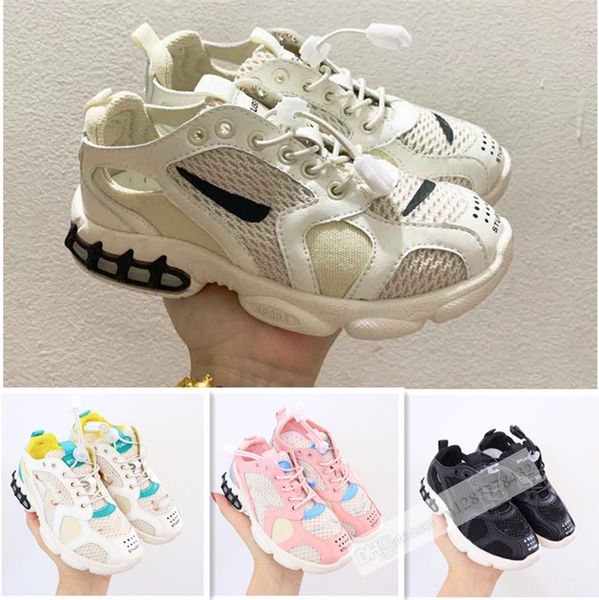 

spiridon cage 2 kids shoes air cushion boys girls sneakers fossil multicolor babys children running chaussures size 26-35