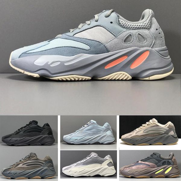

2020 wholesale kanye west 700v2 700v3 breathe trainer for men women running shoes lover sneaker sport shoes