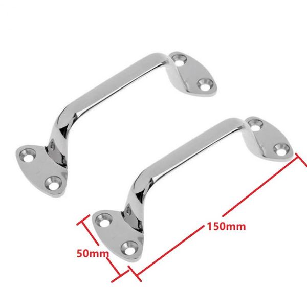 

2pcs mraine boat grab rail handle handrail stainless steel
